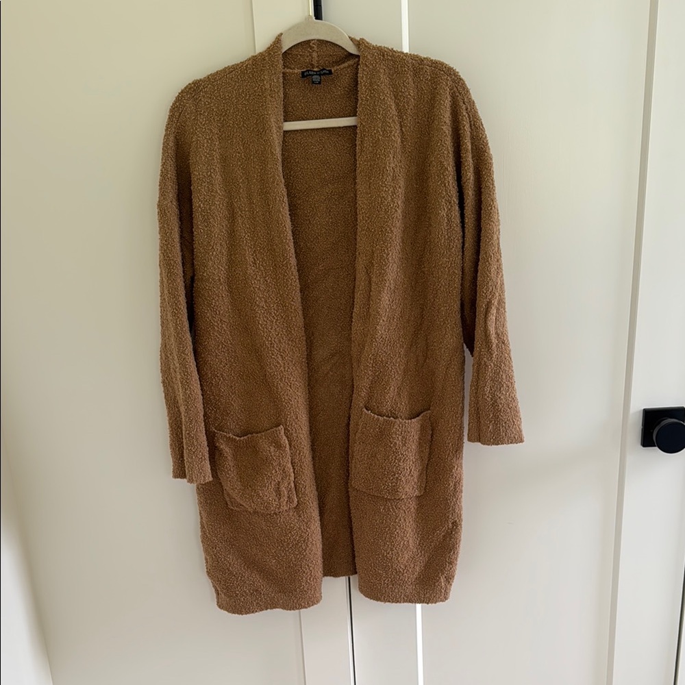 Eileen Fisher Open-Front Sweater